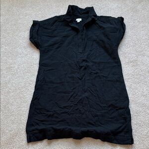 J. Crew Factory Elegant Black Mini Dress